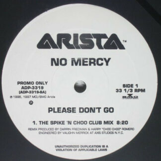 No Mercy - Please Don't Go (12", Promo)