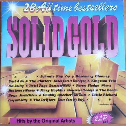 Various - Solid Gold - 28 All Time Bestsellers (2xLP, Comp, Club)