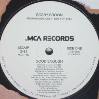 Bobby Brown - Good Enough (12", Single, Promo)