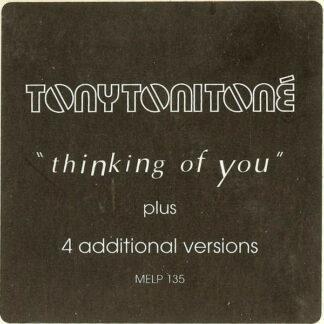 Tony! Toni! Toné! - Thinking Of You (12", Promo)