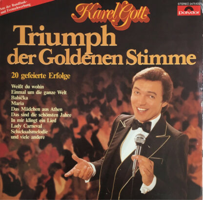Karel Gott - Triumph Der Goldenen Stimme (LP, Comp)