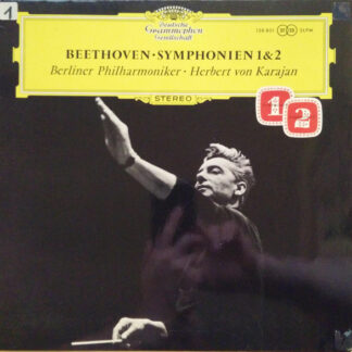 Beethoven* - Herbert von Karajan · Berlin Philharmonic* - Symphonien 1 & 2 (LP, RP)