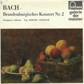 Bach*, Stuttgarter Solisten, Marcel Couraud - Brandenburgisches Konzert Nr. 2 (7", Mono)