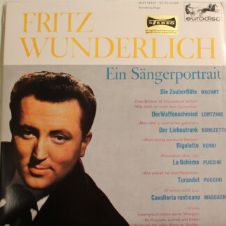 Fritz Wunderlich - Ein Sängerportrait (10", S/Edition)