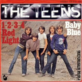 The Teens - 1-2-3-4 Red Light / Baby Blue (7", Single)