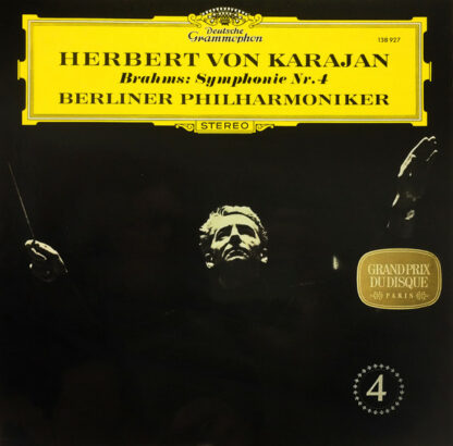 Brahms*, Herbert von Karajan, Berliner Philharmoniker - Symphonie Nr.4 (LP)