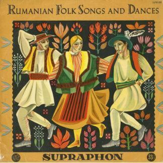 Barbu Lautaru Popular Ensemble* , Conductors: Nicu Stanescu* And Ionel Budisteanu* - Rumanian Folk Songs And Dances (10", Mono)