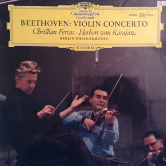 Beethoven*, Christian Ferras, Herbert von Karajan, Berliner Philharmoniker - Violin Concerto (LP, RE)
