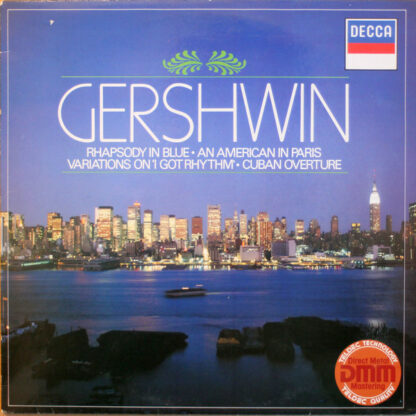 Gershwin* - Rhapsody In Blue ● An American In Paris / Variations On 'I Got Rhythm' ● Cuban Overture (LP, Comp, M/Print)