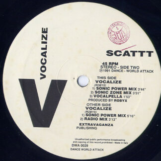 Scattt - Vocalize (12")
