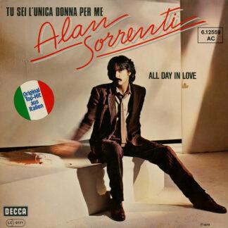 Alan Sorrenti - Tu Sei L'unica Donna Per Me (7", Single)