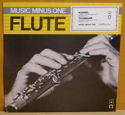 Various, Georg Friedrich Händel, Georg Philipp Telemann - Music Minus One Flute Or Violin (LP)