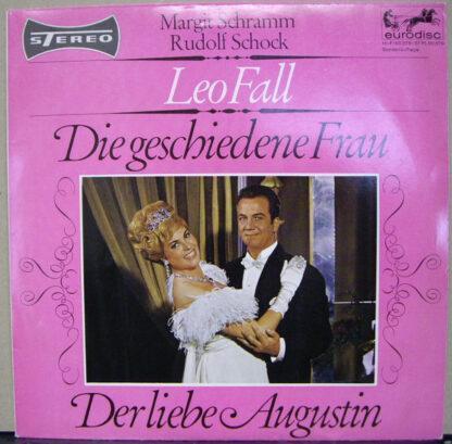 Leo Fall, Margit Schramm, Rudolf Schock - Die Geschiedene Frau / Der Liebe Augustin (10", Comp, S/Edition)