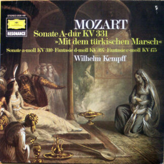 Mozart*, Wilhelm Kempff - Sonate A-Dur KV 331 "Mit Dem Türkischen Marsch" / Sonate A-Moll KV 310 / Fantasie D-Moll KV 397 / Fantasie C-Moll KV 475 (LP, RE)