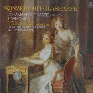 Johann Adolf Hasse - Bruno Hoffmann, Edith Wiens - Konzert Mit Glasharfe (LP)